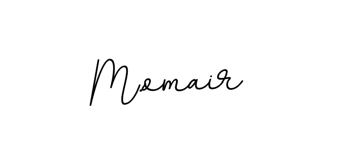 Use a signature maker to create a handwritten signature online. With this signature software, you can design (BallpointsItalic-DORy9) your own signature for name M.omair. M.omair signature style 11 images and pictures png