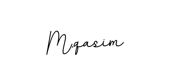 Design your own signature with our free online signature maker. With this signature software, you can create a handwritten (BallpointsItalic-DORy9) signature for name M.qasim. M.qasim signature style 11 images and pictures png