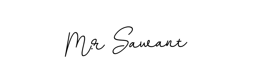 How to make M.r Sawant signature? BallpointsItalic-DORy9 is a professional autograph style. Create handwritten signature for M.r Sawant name. M.r Sawant signature style 11 images and pictures png