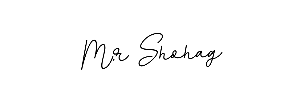 if you are searching for the best signature style for your name M.r Shohag. so please give up your signature search. here we have designed multiple signature styles  using BallpointsItalic-DORy9. M.r Shohag signature style 11 images and pictures png