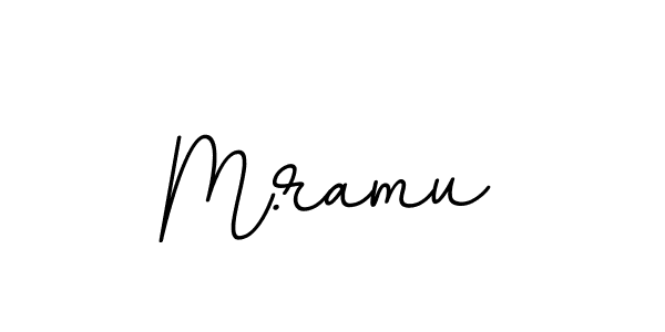 How to Draw M.ramu signature style? BallpointsItalic-DORy9 is a latest design signature styles for name M.ramu. M.ramu signature style 11 images and pictures png