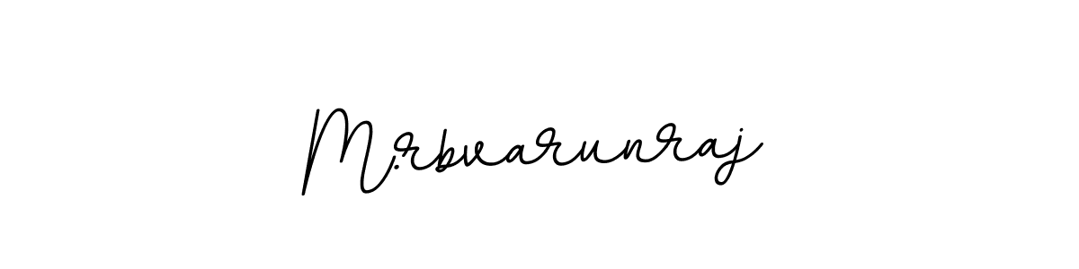 Also we have M.rbvarunraj name is the best signature style. Create professional handwritten signature collection using BallpointsItalic-DORy9 autograph style. M.rbvarunraj signature style 11 images and pictures png