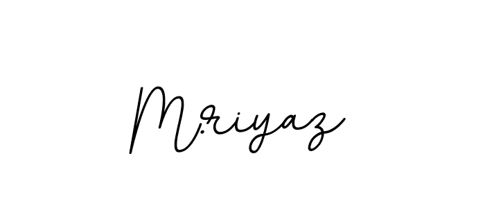 How to Draw M.riyaz signature style? BallpointsItalic-DORy9 is a latest design signature styles for name M.riyaz. M.riyaz signature style 11 images and pictures png