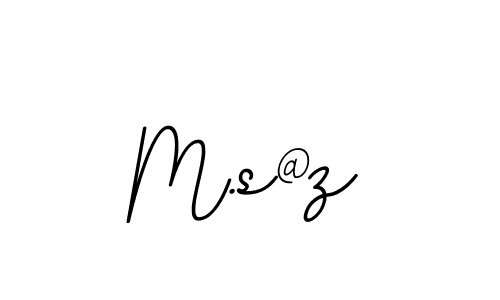 Also we have M.s@z name is the best signature style. Create professional handwritten signature collection using BallpointsItalic-DORy9 autograph style. M.s@z signature style 11 images and pictures png