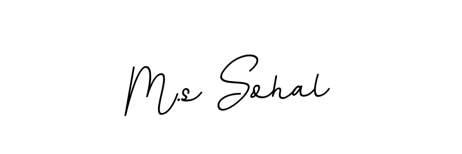 if you are searching for the best signature style for your name M.s Sohal. so please give up your signature search. here we have designed multiple signature styles  using BallpointsItalic-DORy9. M.s Sohal signature style 11 images and pictures png