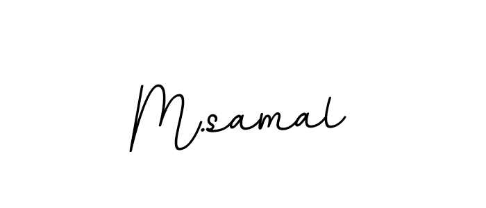 Also we have M.samal name is the best signature style. Create professional handwritten signature collection using BallpointsItalic-DORy9 autograph style. M.samal signature style 11 images and pictures png