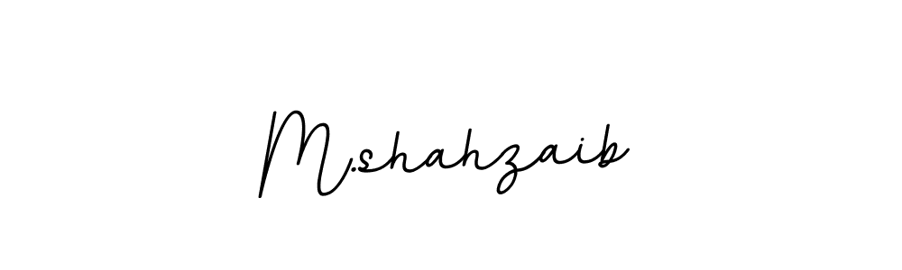 How to Draw M.shahzaib signature style? BallpointsItalic-DORy9 is a latest design signature styles for name M.shahzaib. M.shahzaib signature style 11 images and pictures png