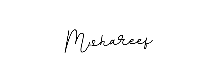 Design your own signature with our free online signature maker. With this signature software, you can create a handwritten (BallpointsItalic-DORy9) signature for name M.shareef. M.shareef signature style 11 images and pictures png