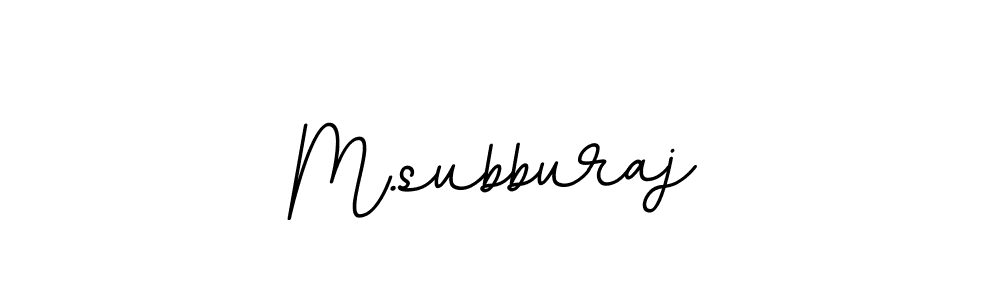 It looks lik you need a new signature style for name M.subburaj. Design unique handwritten (BallpointsItalic-DORy9) signature with our free signature maker in just a few clicks. M.subburaj signature style 11 images and pictures png