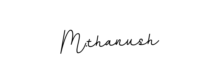 Make a beautiful signature design for name M.thanush. Use this online signature maker to create a handwritten signature for free. M.thanush signature style 11 images and pictures png