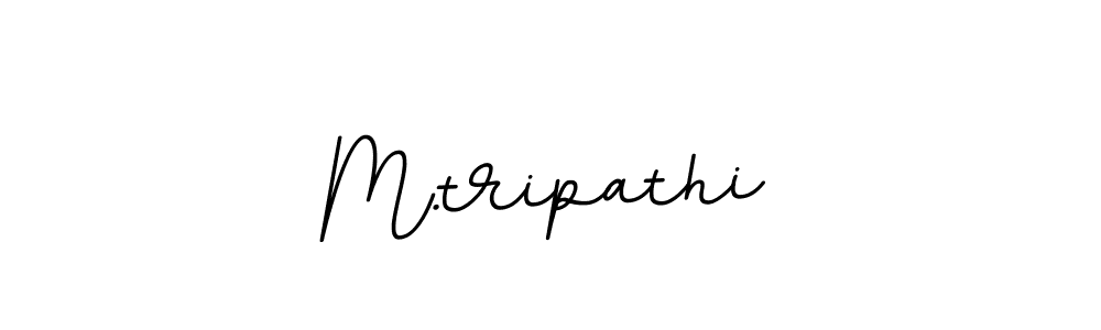 Also we have M.tripathi name is the best signature style. Create professional handwritten signature collection using BallpointsItalic-DORy9 autograph style. M.tripathi signature style 11 images and pictures png