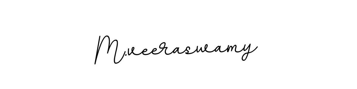 M.veeraswamy stylish signature style. Best Handwritten Sign (BallpointsItalic-DORy9) for my name. Handwritten Signature Collection Ideas for my name M.veeraswamy. M.veeraswamy signature style 11 images and pictures png