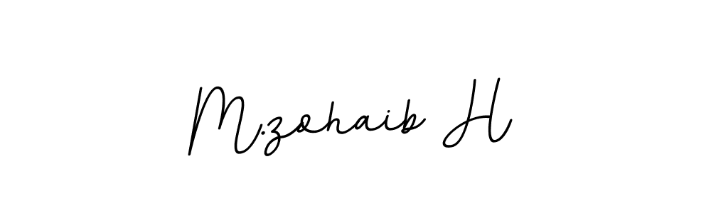 Make a beautiful signature design for name M.zohaib H. Use this online signature maker to create a handwritten signature for free. M.zohaib H signature style 11 images and pictures png