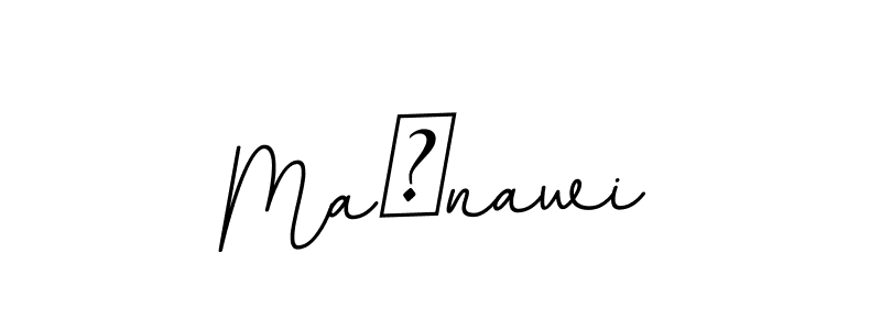 Make a beautiful signature design for name Maعnawi. Use this online signature maker to create a handwritten signature for free. Maعnawi signature style 11 images and pictures png