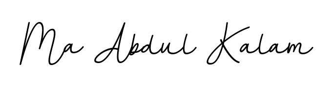 The BallpointsItalic-DORy9 handwriting style adds charm and authenticity to name Ma Abdul Kalam. A wonderful choice for personal thank-you notes. Ma Abdul Kalam signature style 11 images and pictures png