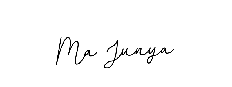 The best way (BallpointsItalic-DORy9) to make a short signature is to pick only two or three words in your name. The name Ma Junya include a total of six letters. For converting this name. Ma Junya signature style 11 images and pictures png
