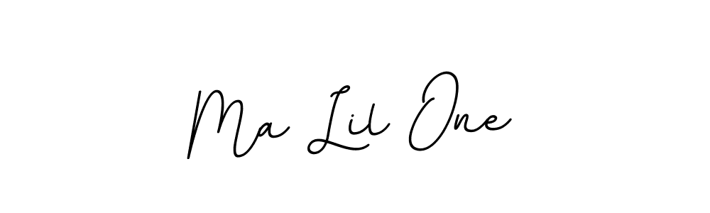 Ma Lil One stylish signature style. Best Handwritten Sign (BallpointsItalic-DORy9) for my name. Handwritten Signature Collection Ideas for my name Ma Lil One. Ma Lil One signature style 11 images and pictures png