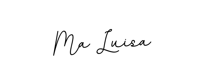 Make a beautiful signature design for name Ma Luisa. Use this online signature maker to create a handwritten signature for free. Ma Luisa signature style 11 images and pictures png