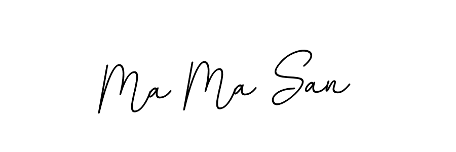 BallpointsItalic-DORy9 is a professional signature style that is perfect for those who want to add a touch of class to their signature. It is also a great choice for those who want to make their signature more unique. Get Ma Ma San name to fancy signature for free. Ma Ma San signature style 11 images and pictures png