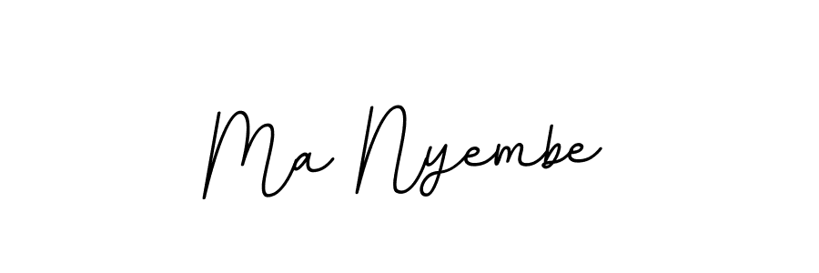 How to make Ma Nyembe signature? BallpointsItalic-DORy9 is a professional autograph style. Create handwritten signature for Ma Nyembe name. Ma Nyembe signature style 11 images and pictures png