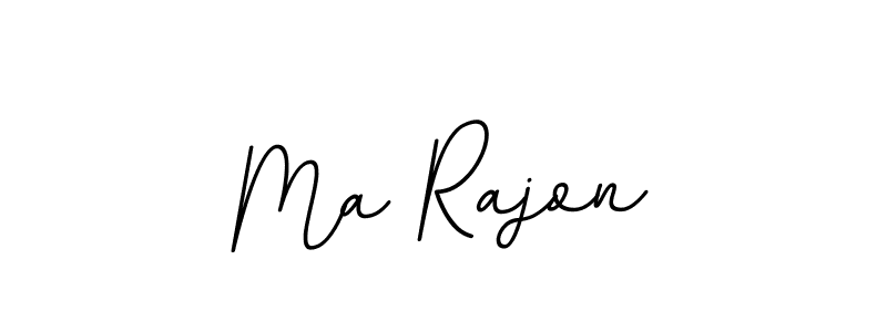Create a beautiful signature design for name Ma Rajon. With this signature (BallpointsItalic-DORy9) fonts, you can make a handwritten signature for free. Ma Rajon signature style 11 images and pictures png