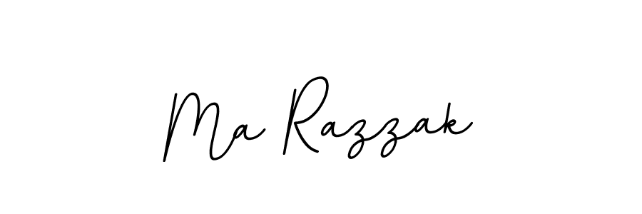 Design your own signature with our free online signature maker. With this signature software, you can create a handwritten (BallpointsItalic-DORy9) signature for name Ma Razzak. Ma Razzak signature style 11 images and pictures png
