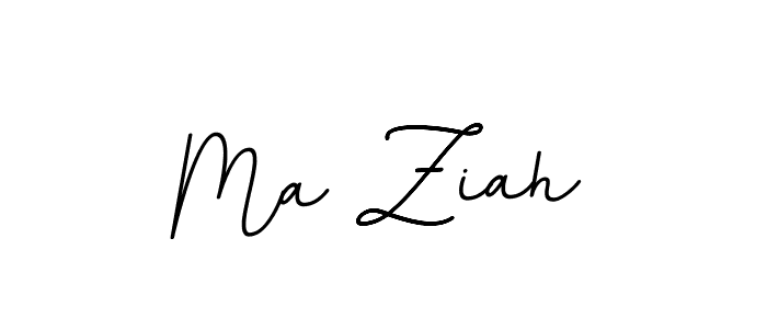 Use a signature maker to create a handwritten signature online. With this signature software, you can design (BallpointsItalic-DORy9) your own signature for name Ma Ziah. Ma Ziah signature style 11 images and pictures png