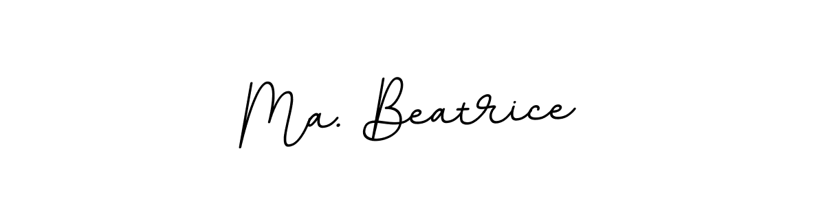 How to make Ma. Beatrice signature? BallpointsItalic-DORy9 is a professional autograph style. Create handwritten signature for Ma. Beatrice name. Ma. Beatrice signature style 11 images and pictures png