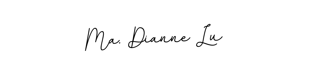 Ma. Dianne Lu stylish signature style. Best Handwritten Sign (BallpointsItalic-DORy9) for my name. Handwritten Signature Collection Ideas for my name Ma. Dianne Lu. Ma. Dianne Lu signature style 11 images and pictures png