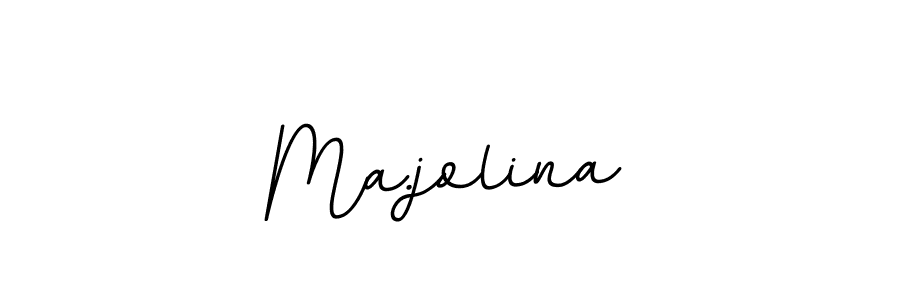 This is the best signature style for the Ma.jolina name. Also you like these signature font (BallpointsItalic-DORy9). Mix name signature. Ma.jolina signature style 11 images and pictures png