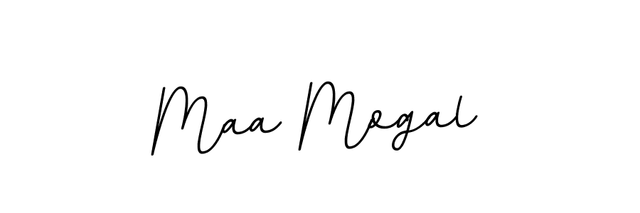 You should practise on your own different ways (BallpointsItalic-DORy9) to write your name (Maa Mogal) in signature. don't let someone else do it for you. Maa Mogal signature style 11 images and pictures png