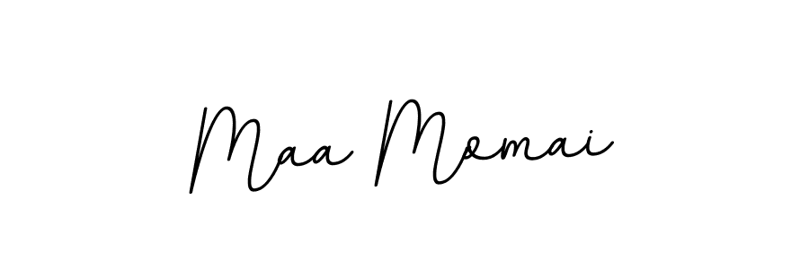 How to make Maa Momai signature? BallpointsItalic-DORy9 is a professional autograph style. Create handwritten signature for Maa Momai name. Maa Momai signature style 11 images and pictures png
