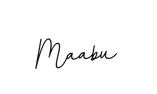 You should practise on your own different ways (BallpointsItalic-DORy9) to write your name (Maabu) in signature. don't let someone else do it for you. Maabu signature style 11 images and pictures png