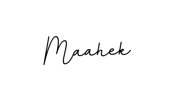 How to make Maahek name signature. Use BallpointsItalic-DORy9 style for creating short signs online. This is the latest handwritten sign. Maahek signature style 11 images and pictures png