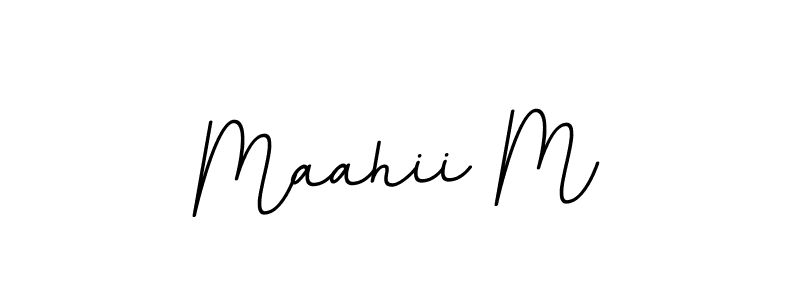 You can use this online signature creator to create a handwritten signature for the name Maahii M. This is the best online autograph maker. Maahii M signature style 11 images and pictures png