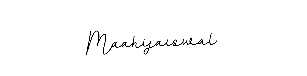 Design your own signature with our free online signature maker. With this signature software, you can create a handwritten (BallpointsItalic-DORy9) signature for name Maahijaiswal. Maahijaiswal signature style 11 images and pictures png