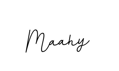 Create a beautiful signature design for name Maahy. With this signature (BallpointsItalic-DORy9) fonts, you can make a handwritten signature for free. Maahy signature style 11 images and pictures png