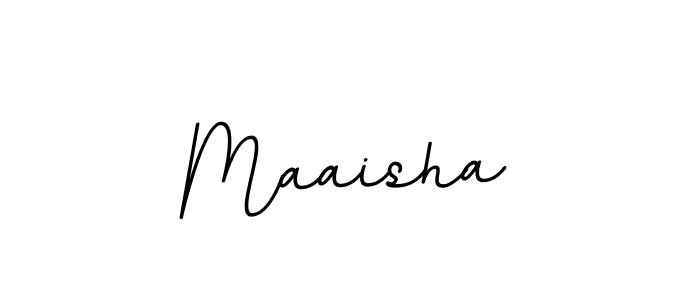 Also we have Maaisha name is the best signature style. Create professional handwritten signature collection using BallpointsItalic-DORy9 autograph style. Maaisha signature style 11 images and pictures png