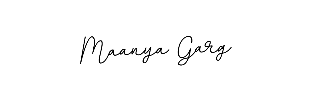 Make a beautiful signature design for name Maanya Garg. Use this online signature maker to create a handwritten signature for free. Maanya Garg signature style 11 images and pictures png