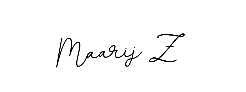 This is the best signature style for the Maarij Z name. Also you like these signature font (BallpointsItalic-DORy9). Mix name signature. Maarij Z signature style 11 images and pictures png