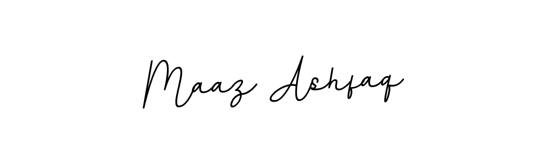 Design your own signature with our free online signature maker. With this signature software, you can create a handwritten (BallpointsItalic-DORy9) signature for name Maaz Ashfaq. Maaz Ashfaq signature style 11 images and pictures png