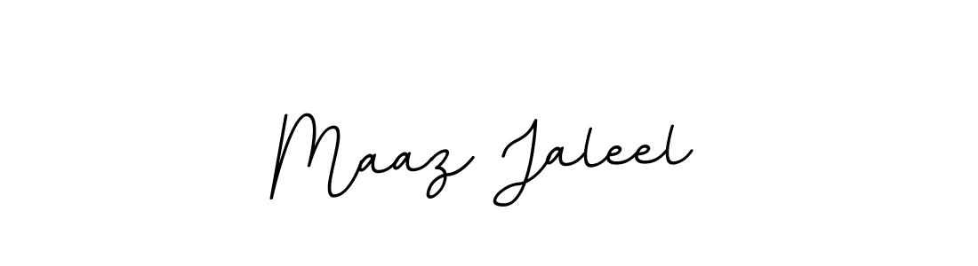 This is the best signature style for the Maaz Jaleel name. Also you like these signature font (BallpointsItalic-DORy9). Mix name signature. Maaz Jaleel signature style 11 images and pictures png