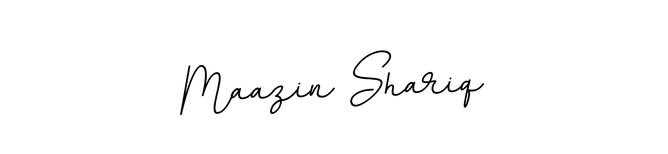 How to Draw Maazin Shariq signature style? BallpointsItalic-DORy9 is a latest design signature styles for name Maazin Shariq. Maazin Shariq signature style 11 images and pictures png