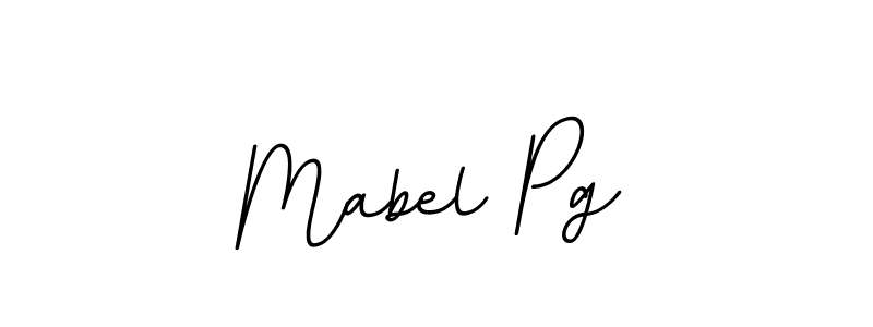 Design your own signature with our free online signature maker. With this signature software, you can create a handwritten (BallpointsItalic-DORy9) signature for name Mabel Pg. Mabel Pg signature style 11 images and pictures png