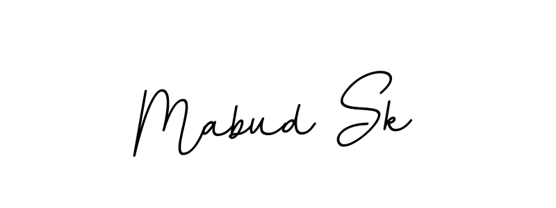 Use a signature maker to create a handwritten signature online. With this signature software, you can design (BallpointsItalic-DORy9) your own signature for name Mabud Sk. Mabud Sk signature style 11 images and pictures png