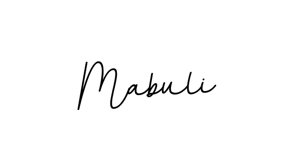 How to make Mabuli name signature. Use BallpointsItalic-DORy9 style for creating short signs online. This is the latest handwritten sign. Mabuli signature style 11 images and pictures png