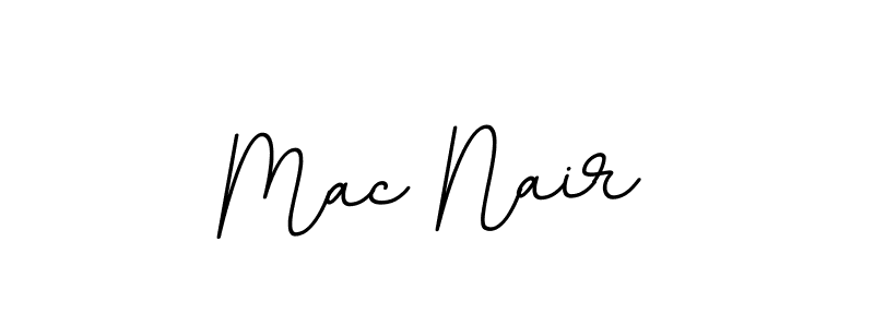 It looks lik you need a new signature style for name Mac Nair. Design unique handwritten (BallpointsItalic-DORy9) signature with our free signature maker in just a few clicks. Mac Nair signature style 11 images and pictures png