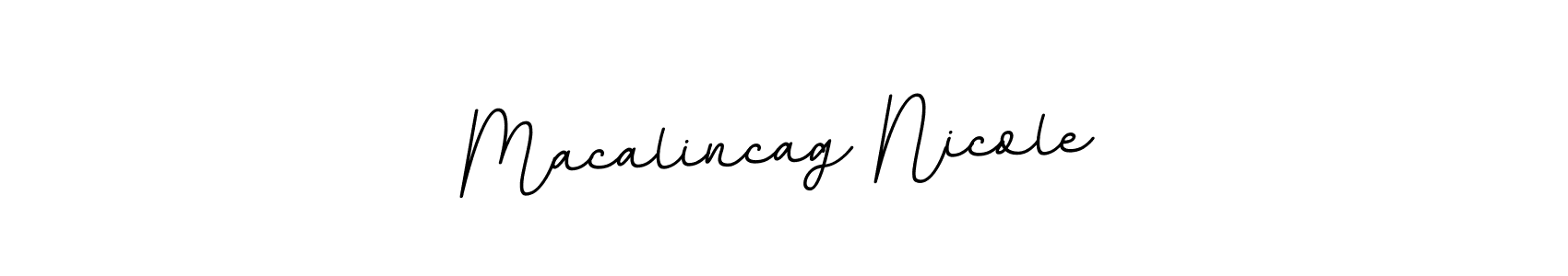 Once you've used our free online signature maker to create your best signature BallpointsItalic-DORy9 style, it's time to enjoy all of the benefits that Macalincag Nicole name signing documents. Macalincag Nicole signature style 11 images and pictures png