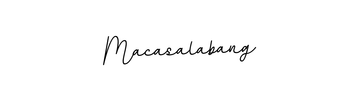 BallpointsItalic-DORy9 is a professional signature style that is perfect for those who want to add a touch of class to their signature. It is also a great choice for those who want to make their signature more unique. Get Macasalabang name to fancy signature for free. Macasalabang signature style 11 images and pictures png