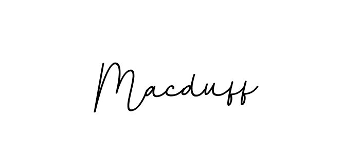 Make a beautiful signature design for name Macduff. With this signature (BallpointsItalic-DORy9) style, you can create a handwritten signature for free. Macduff signature style 11 images and pictures png